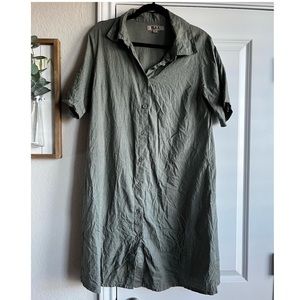 FLAX 100% linen lagenlook tunic shirt dress